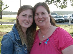 Pictured are Dawn Lange and her daughter Holly. Lange was named the 2013 Foster Parents of the Year for Queen Anne’s County.