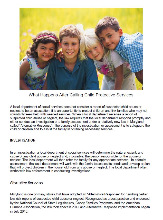 DHS NewsChild Protective Services DHS News